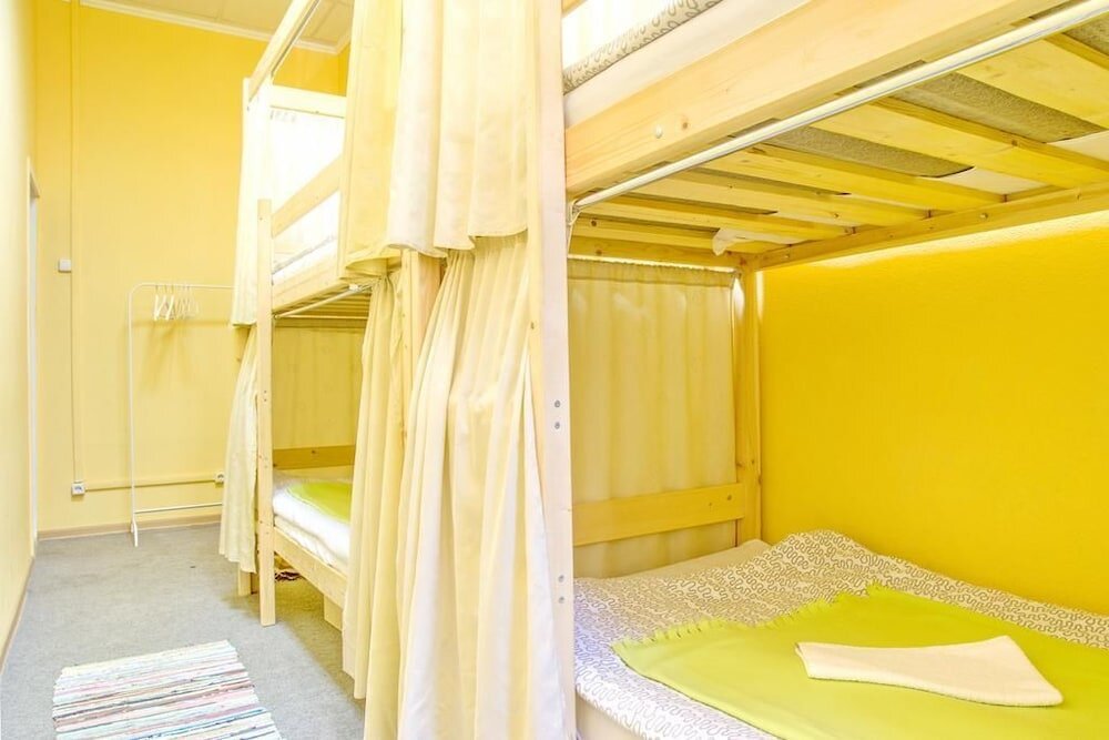 Кровать в общем номере Hostel Joy