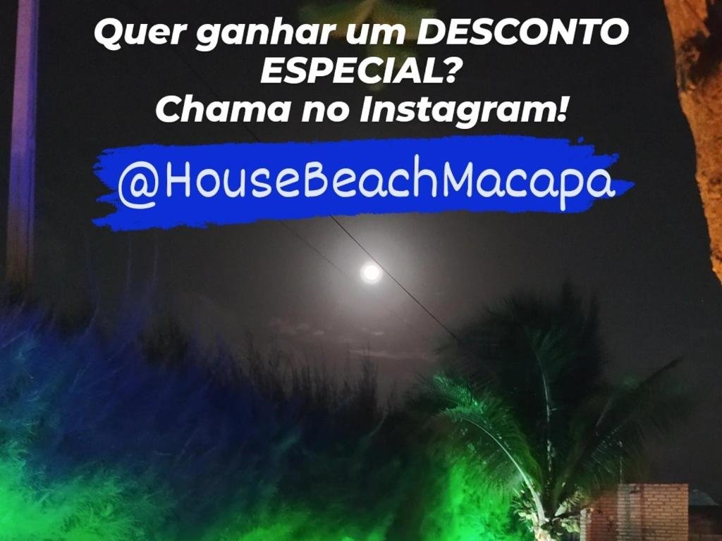 Коттедж House Beach Macapá - Praia de Macapá