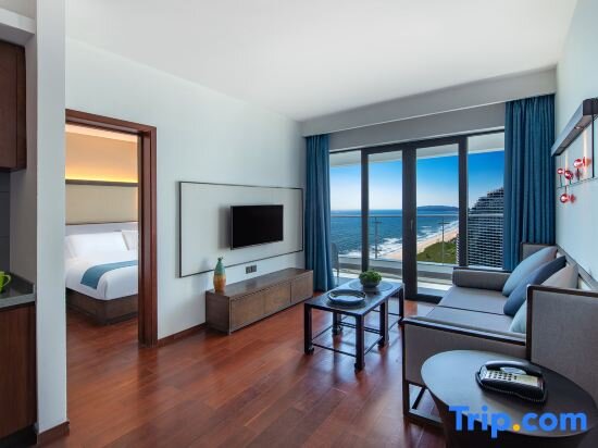 Suite individual 1 dormitorio con vista al mar Howard Johnson Sandalwoods Resort Shuangyue Bay Huidong Huizhou