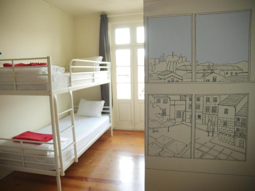 Кровать в общем номере Santiago 31 Hostel
