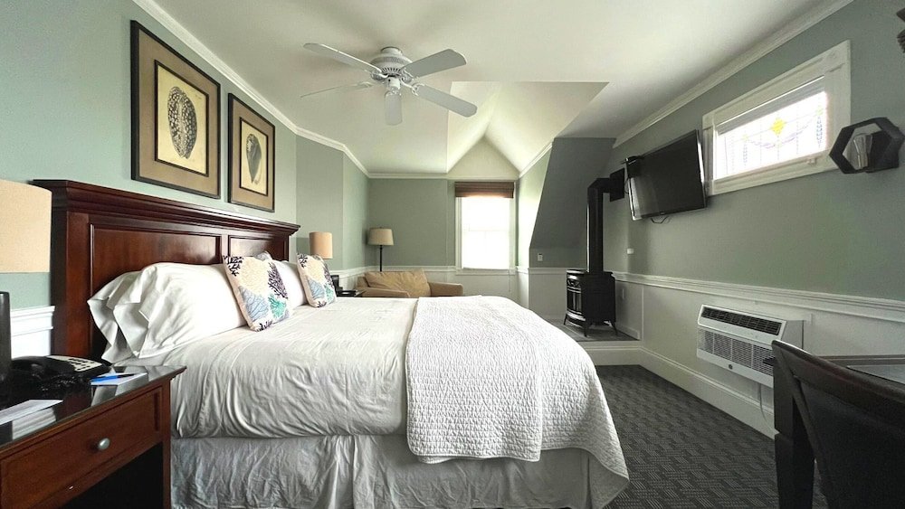 Deluxe double chambre avec balcon Crowne Pointe Historic Inn Adults Only