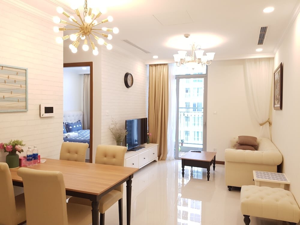 1 Bedroom Deluxe Apartment with city view Vinhomes Binh Thanh Official Luxury Apartment