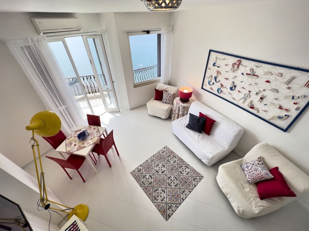 Семейные апартаменты с 2 комнатами с видом на море Due Relais - Panoramic Sea View Suites