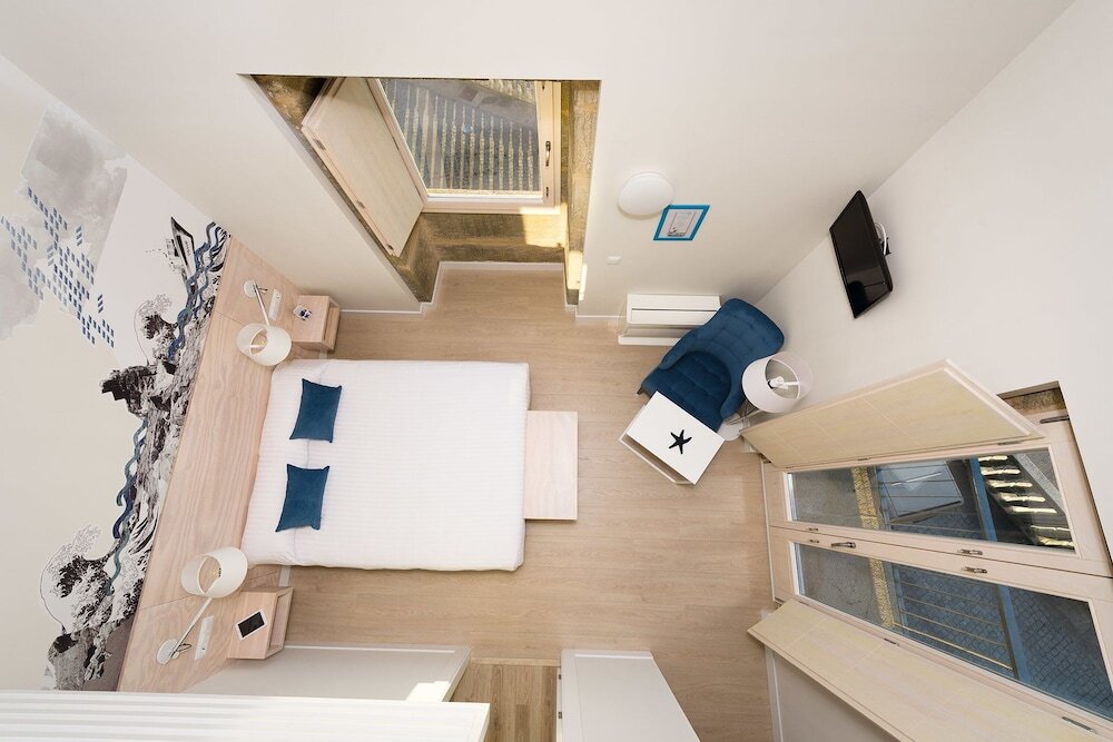Standard Quadruple Duplex room with balcony Hotel Tematico Do Banco Azul