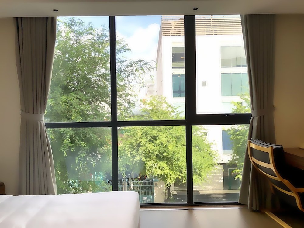 Studio with city view Aurora Serviced Apartments