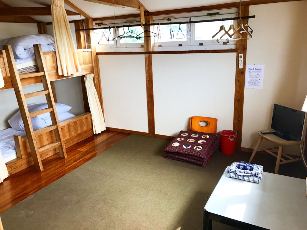 Кровать в общем номере (женский номер) Minshuku Yakushima