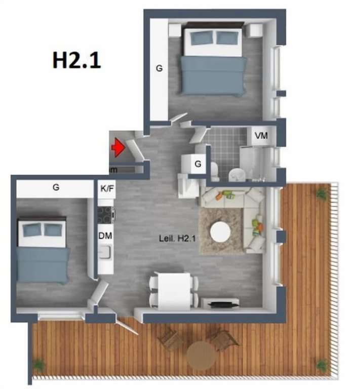 Апартаменты Deluxe Haugetuft Apartments