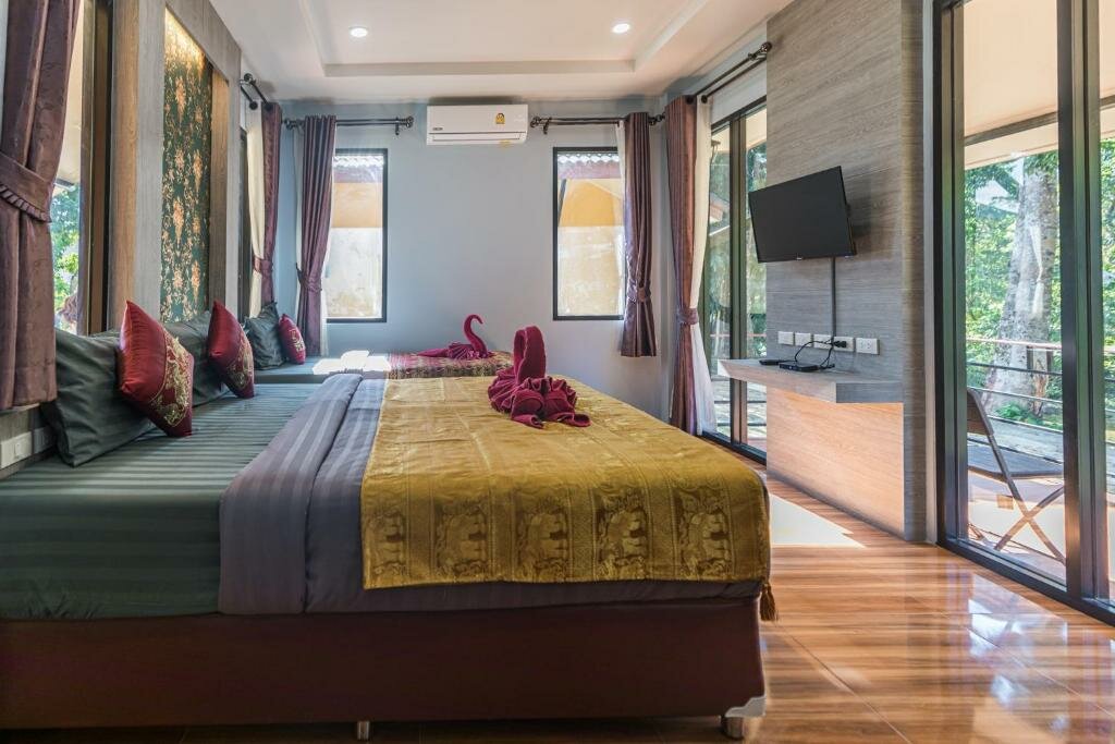 Standard triple chambre Avec vue Khaosok Rainforest Resort