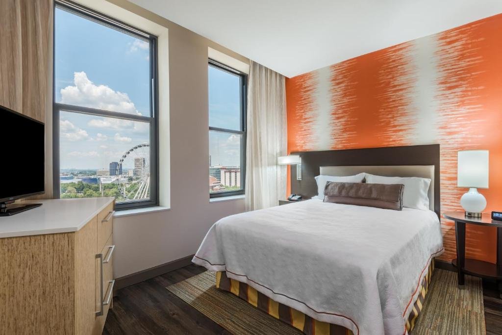 Двухместный люкс c 1 комнатой Home2 Suites by Hilton Atlanta Downtown