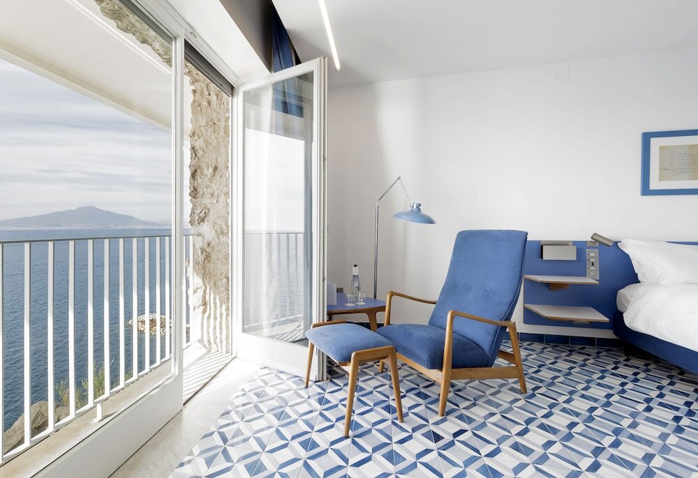 Двухместный номер Superior с балконом и с видом на море Parco dei Principi Hotel