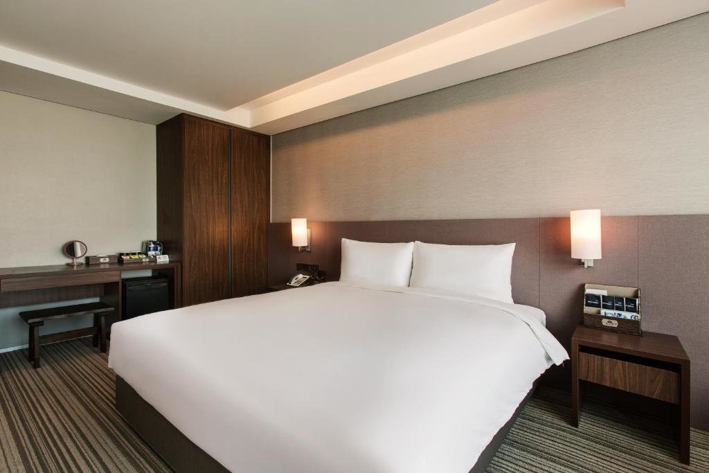 Deluxe Double room with sea view Island Hotel Busan