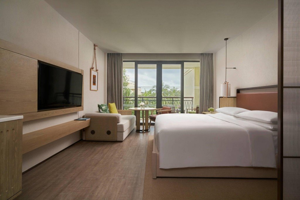 Deluxe double chambre avec balcon et Vue jardin Sanya Marriott Yalong Bay Resort & Spa