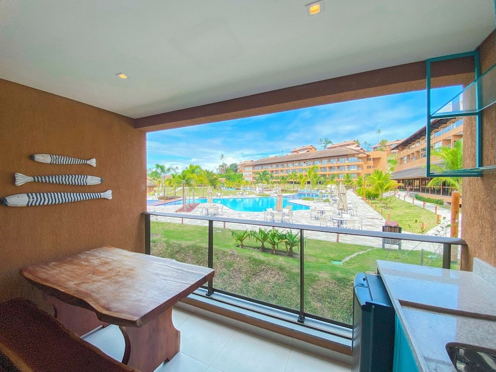 Apartamento familiar sótano con vista a la piscina Eco Resort - Igrejinha de Carneiros