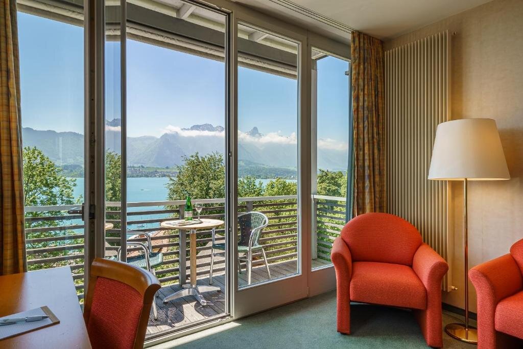 Habitación doble Estándar con vista al lago Schönbühl Hotel & Restaurant Lake Thun
