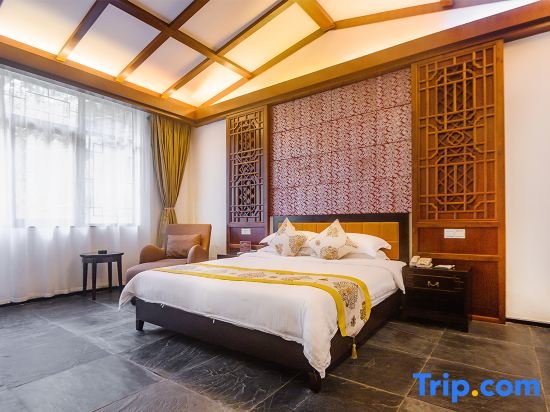 Suite mit Blick auf den Innenhof Sanbaishan Requan River Hotel Anyuan