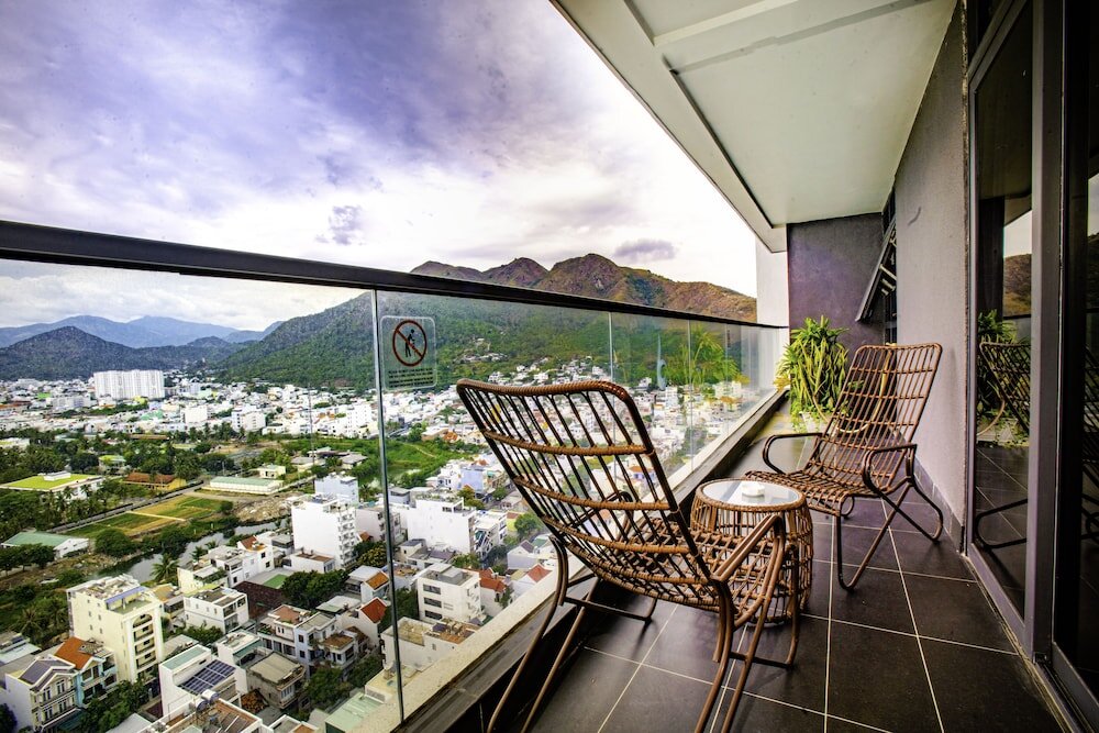 Camera doppia Superior con balcone e con vista sulle montagne Boton Blue Hotel & Spa