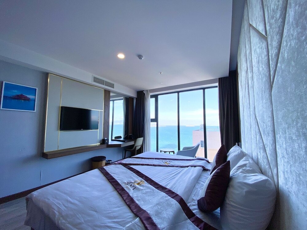 Deluxe Double room with partial sea view Senia Hotel Nha Trang