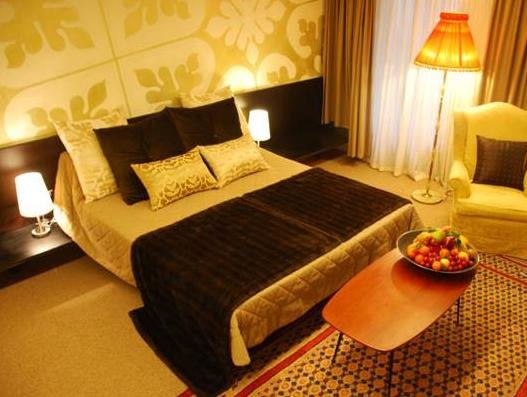 Кровать в общем номере Avogaria 5 Rooms