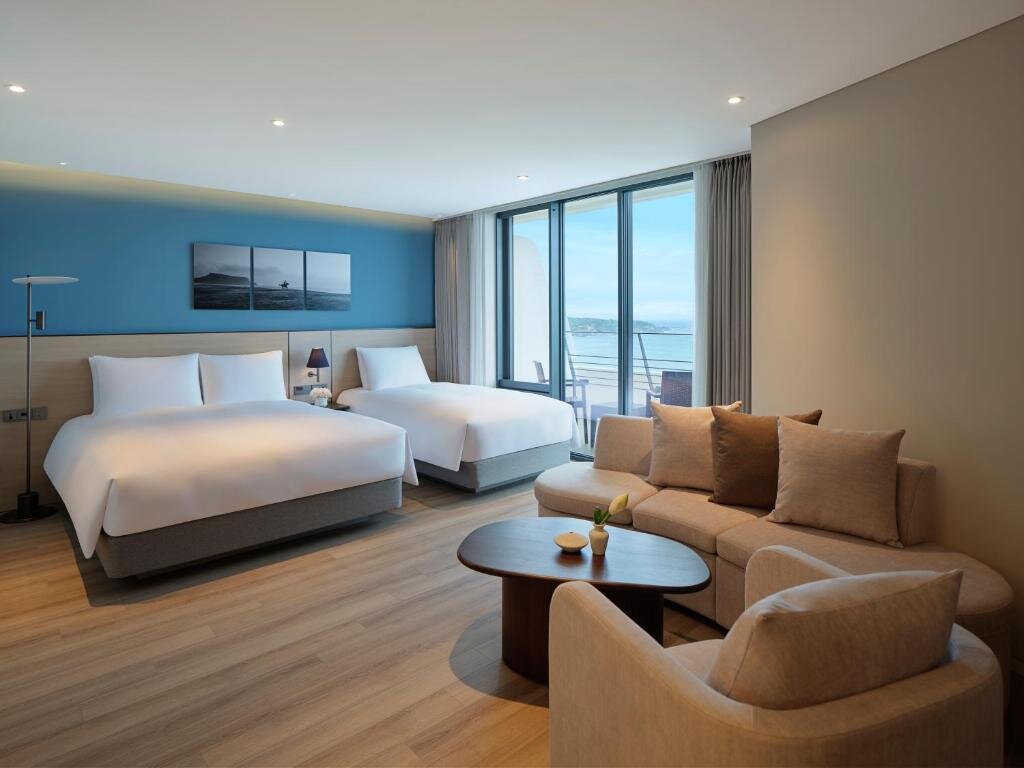 Двухместный семейный номер Deluxe с видом на океан Parnas Hotel Jeju