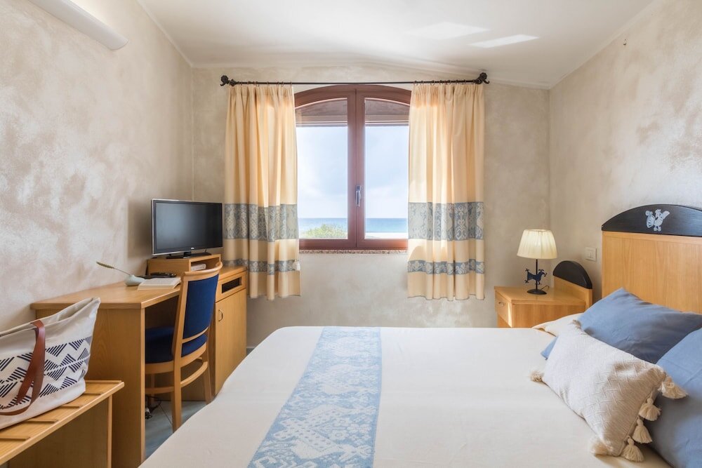 Двухместный номер Comfort с видом на море Hotel Villa del Mare Solanas
