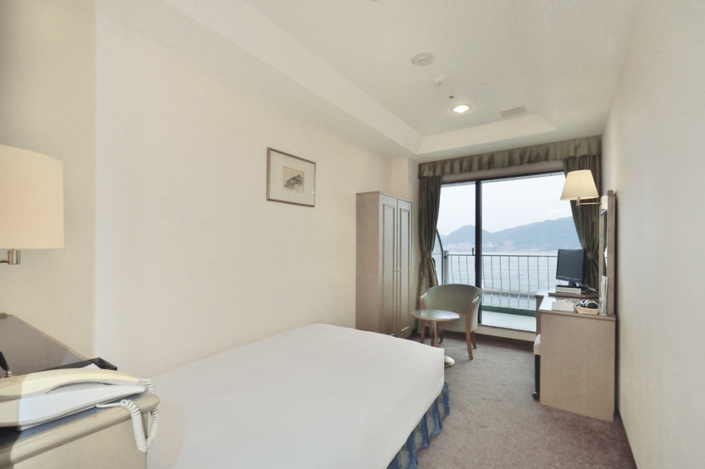 Standard simple chambre Vue sur l'océan Shimonoseki Grand Hotel