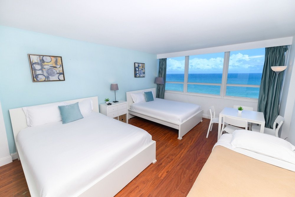 Estudio con vista al océano Castle Beach Resort Condo Penthouse or 1BR Direct Ocean View -just remodeled