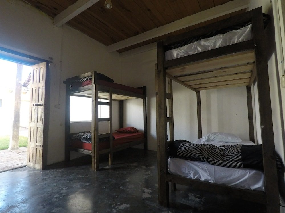 Кровать в общем номере Panda Hostel