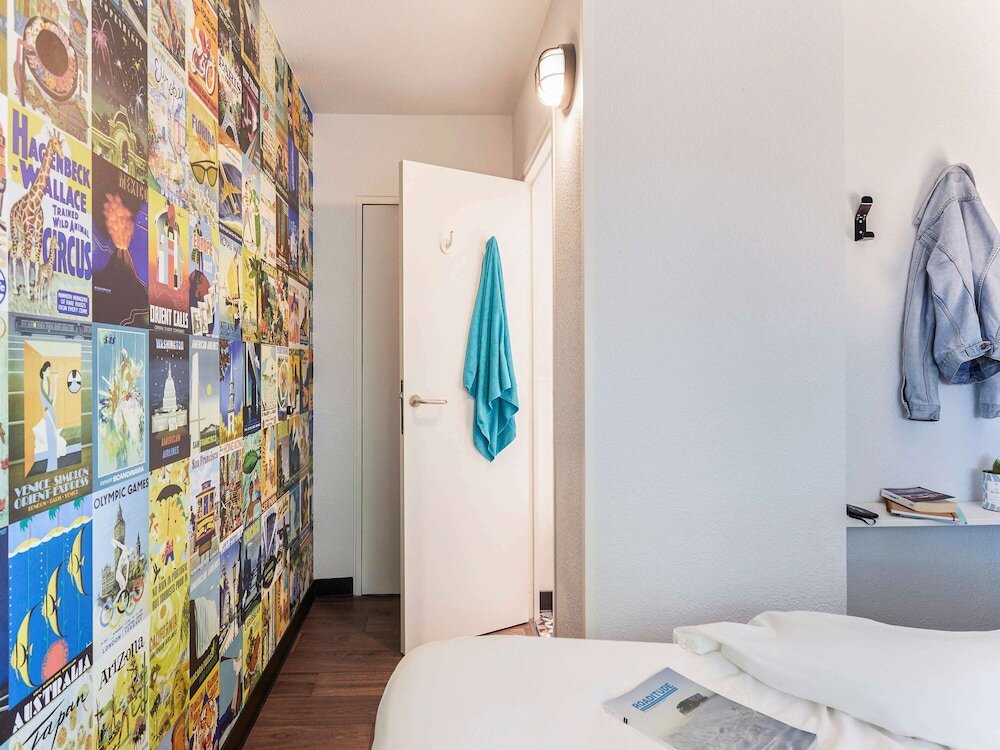 Standard Double room hotelF1 St Witz A1 Paris Nord