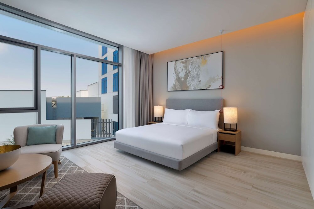 Двухместная студия для гостей с ограниченными возможностями Doubletree By Hilton Abu Dhabi Yas Island Residences