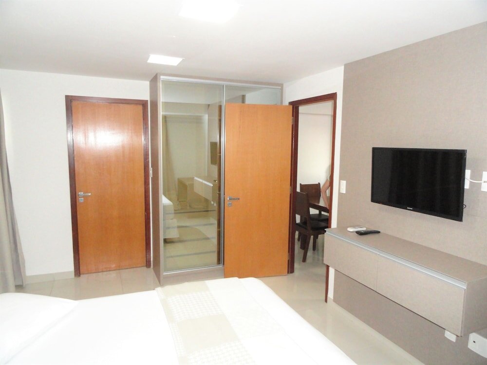 Апартаменты c 1 комнатой Apartamento Tambau a Beira Mar