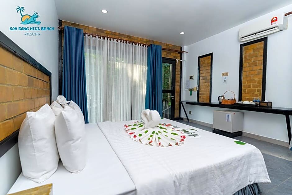 Deluxe chambre Vue sur l'océan Koh Rong Hill Beach Resort