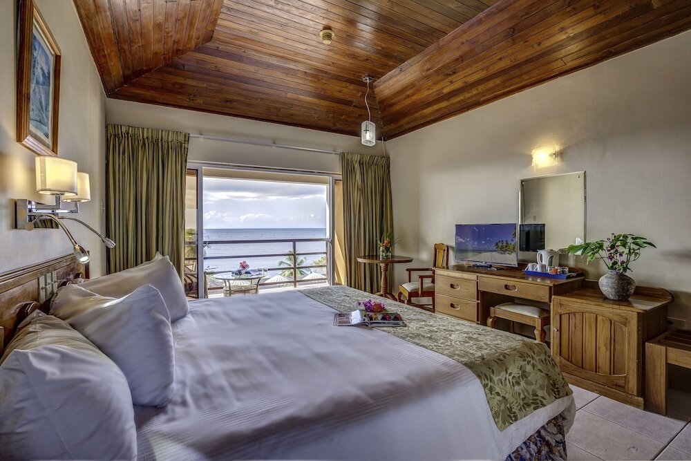 Habitación doble Estándar con balcón y con vista al océano Grafton Beach Resort