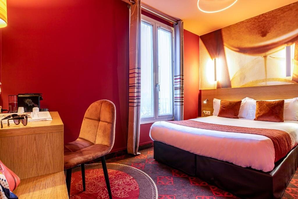 Komfort Doppel Zimmer Hotel Ariane Montparnasse by Patrick Hayat