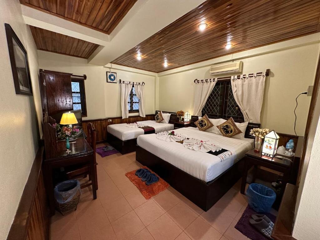 Luxus Zimmer Villa Alounsavath Mekong Riverside