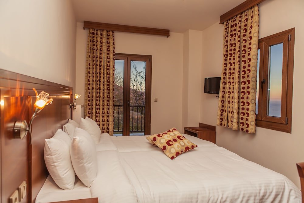 Camera doppia Standard con balcone e con vista sulle montagne Manthos Mountain Resort & Spa