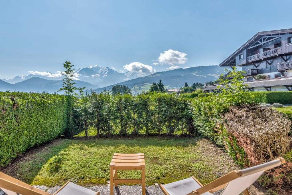 Студия Cosy studio with view on the Mont Blanc mountain in Combloux - Welkeys