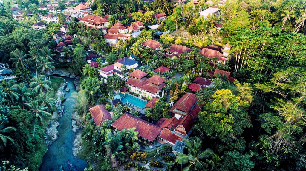 Люкс с видом на реку Bali Spirit Hotel and Spa, Ubud