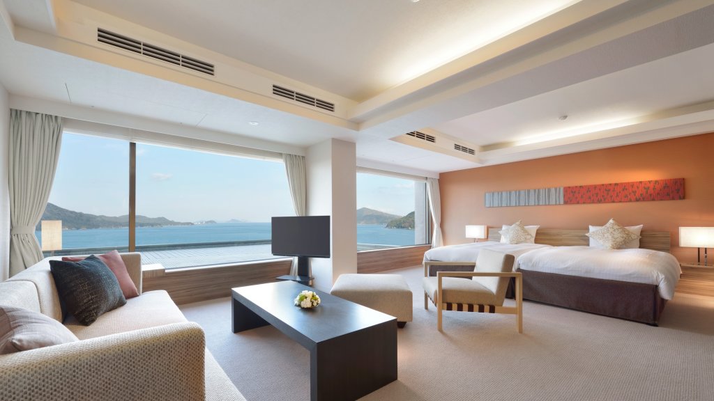 Люкс c 1 комнатой с видом на океан Toba Hotel International