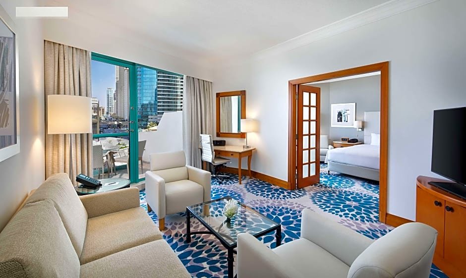 Двухместный семейный люкс c 1 комнатой Hilton Dubai Jumeirah