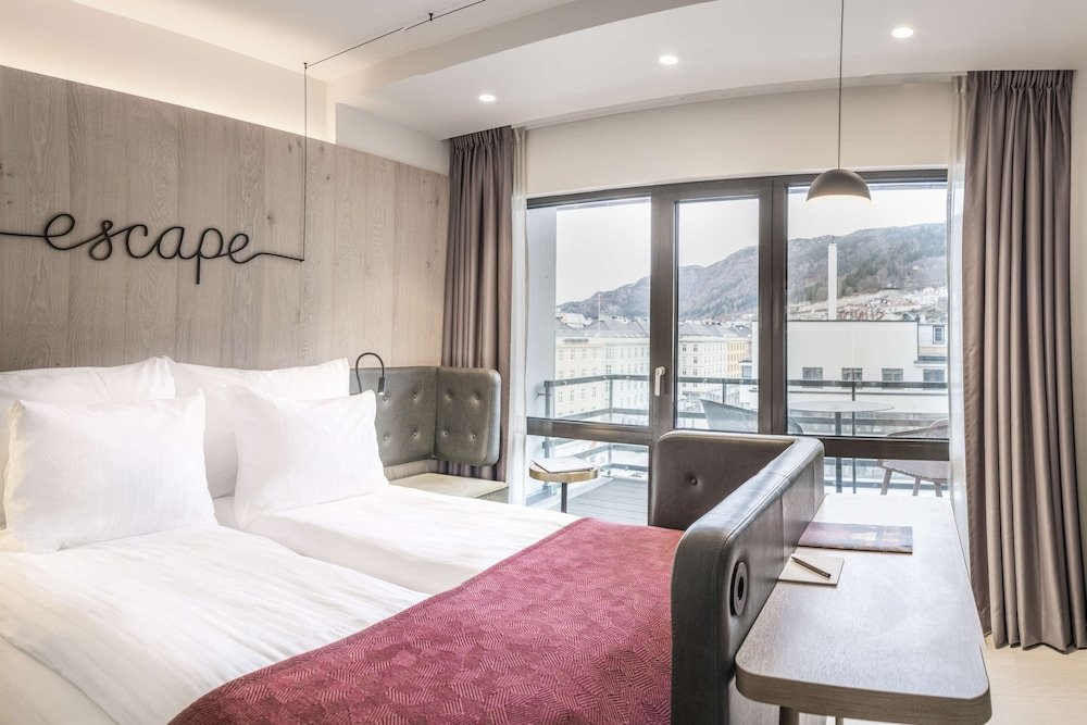Klassisch Doppel Zimmer mit Balkon Hotel Norge