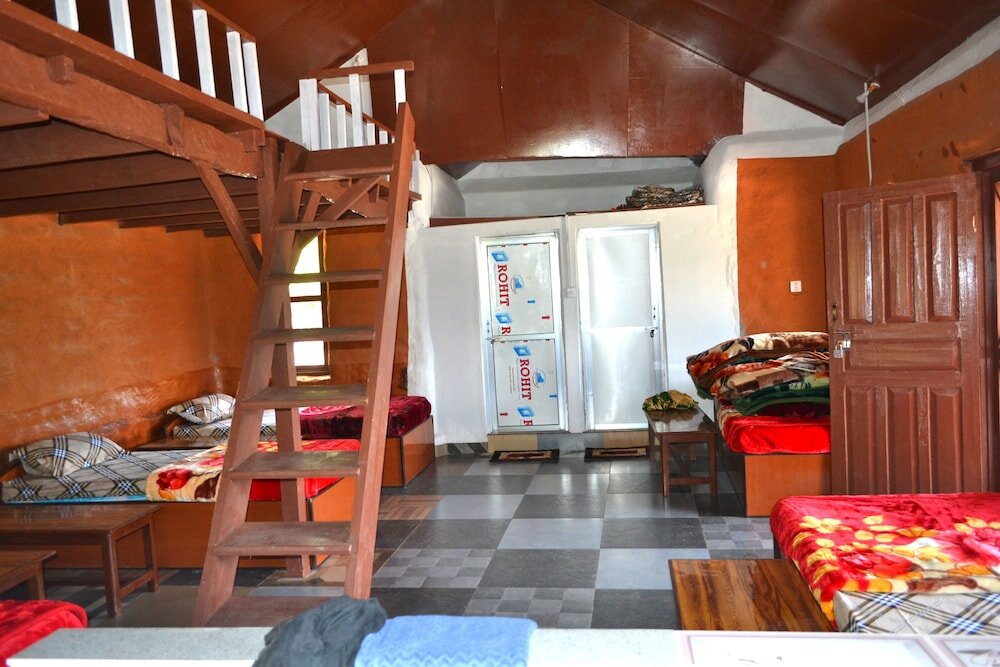 Cama en dormitorio compartido Indreni organic farm and homestay - Hostel