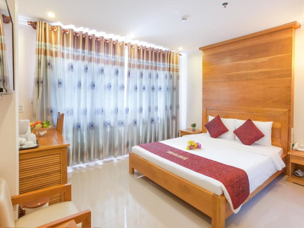 Habitación doble De lujo con vista a la ciudad Thien Hai Hotel