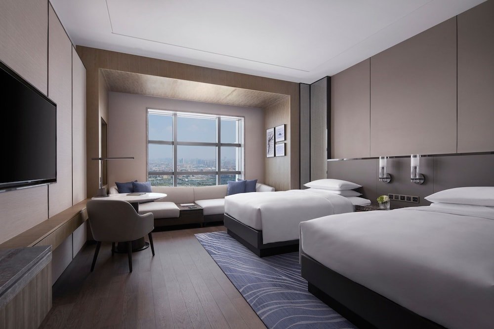 Standard quadruple chambre Foshan Marriott Hotel