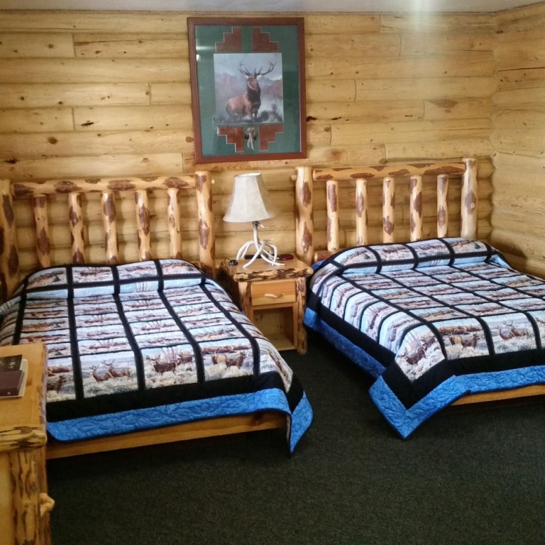 Номер Standard Wolf Den Log Cabin Motel and RV Park