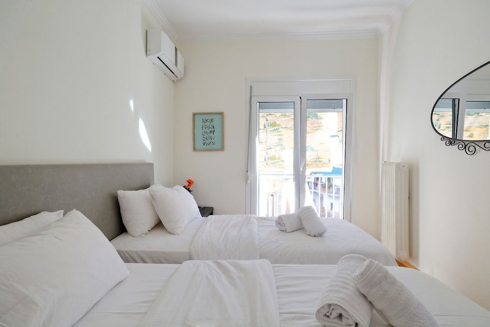 Apartment 2 Schlafzimmer mit Balkon und mit Stadtblick Athens Heartbeat