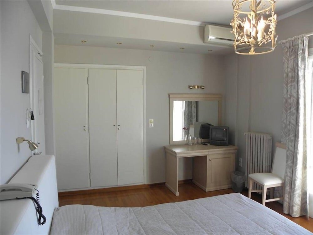 Standard Einzel Zimmer mit Meerblick Hotel Theoxenia