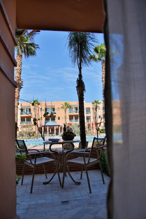 Двухместный номер Deluxe с балконом и с видом на бассейн Jaal Riad Resort