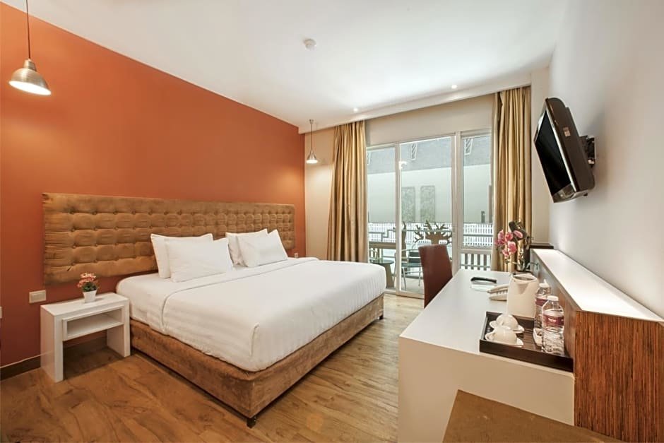 Deluxe double chambre avec balcon Rivavi Fashion Hotel
