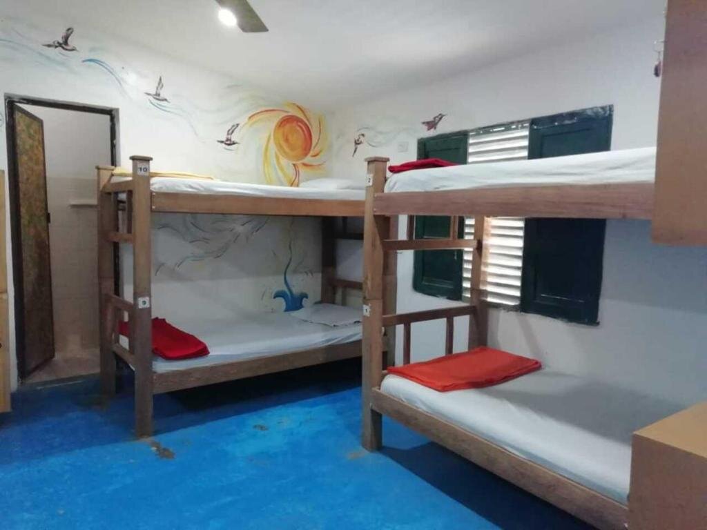 Кровать в общем номере Hostel Villa Mary
