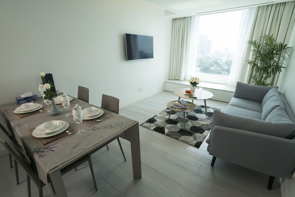 Апартаменты Grand с 2 комнатами с видом на город Mihoki Suites - Leman Luxury Condotel For Business Traveller